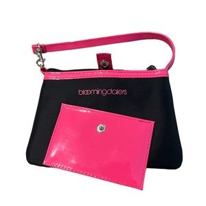 Lot of 2 Bloomingdales Wristlets Barbie Pink and Green with mirrors